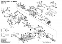 Bosch 0 603 224 142 PKS 46 Circular hand saw PKS46 Spare Parts